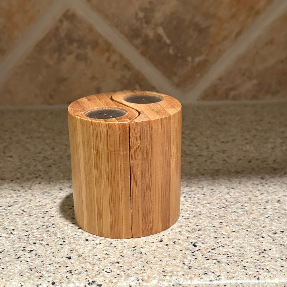 Bamboo Salt and Pepper